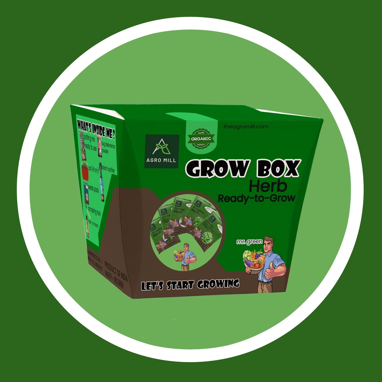 Herbs Grow Boxes