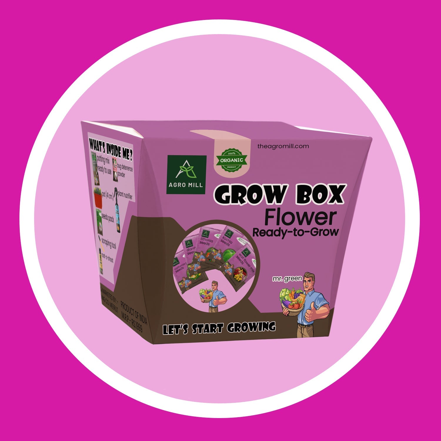 Flower Grow Boxes