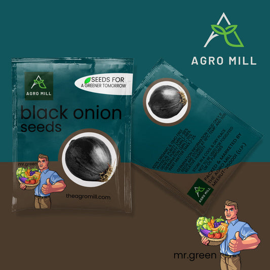 Black Onion | Kali Pyaaz | Exotic Vegetable Seeds for Home Garden | Farming | Open Pollinated | 100% Organic | Non Gmo | 3 Gm.