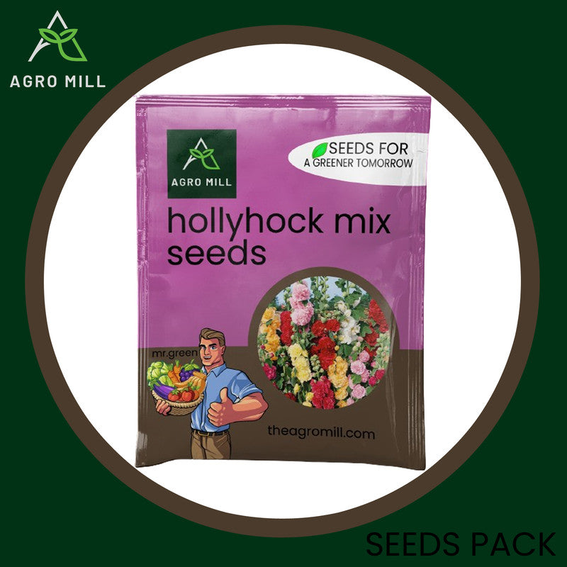 Blooming Towers: Hollyhock Mix Grow Box