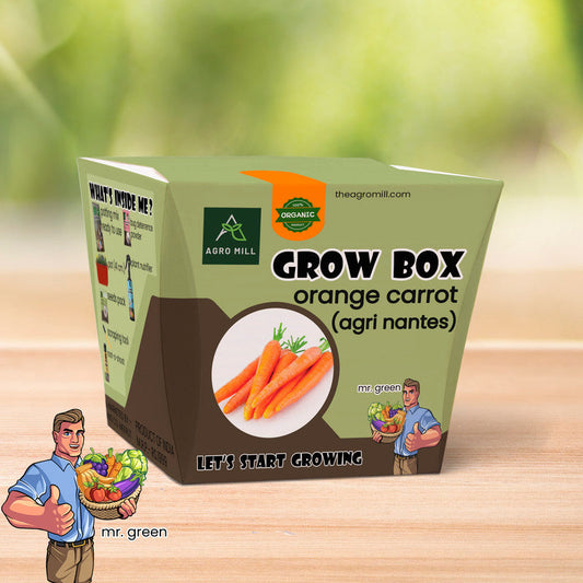 Orange Carrot Heaven: The Premier Agri Nantes Grow Box