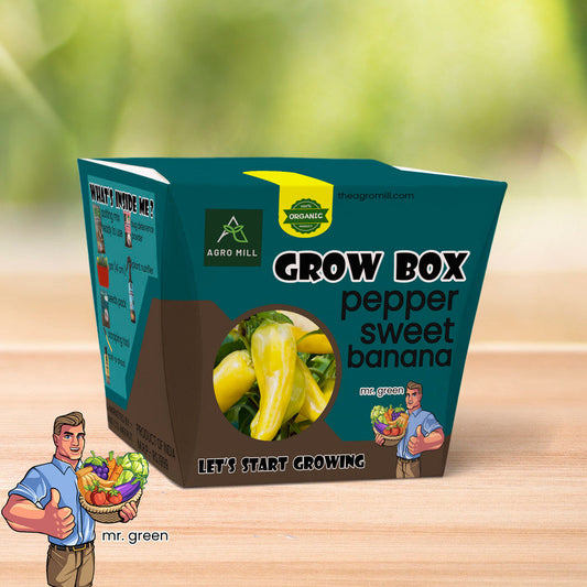 Sweet Banana Pepper Grow Box: Grow Delicious Peppers at Home!