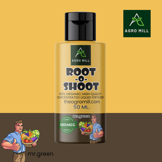 Root-O-Shoot: Concentrated Fertilizer for Stronger, Healthier Roots-50 ML.