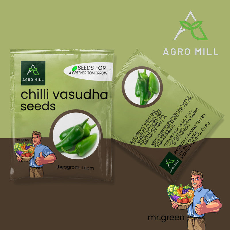 Vegetable Seeds Combo | Amaranthus | Cauliflower | Chilli Vasudha | Green Long Brinjal | 100% Organic | Non Gmo