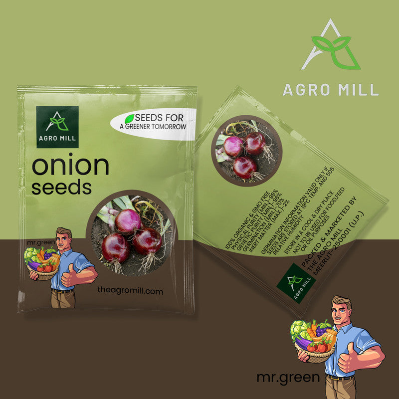 Vegetable Seeds Combo | Lady Finger | Lobhia | Onion | Ridge Gourd | 100% Organic | Non Gmo