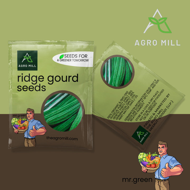 Vegetable Seeds Combo | Lady Finger | Lobhia | Onion | Ridge Gourd | 100% Organic | Non Gmo