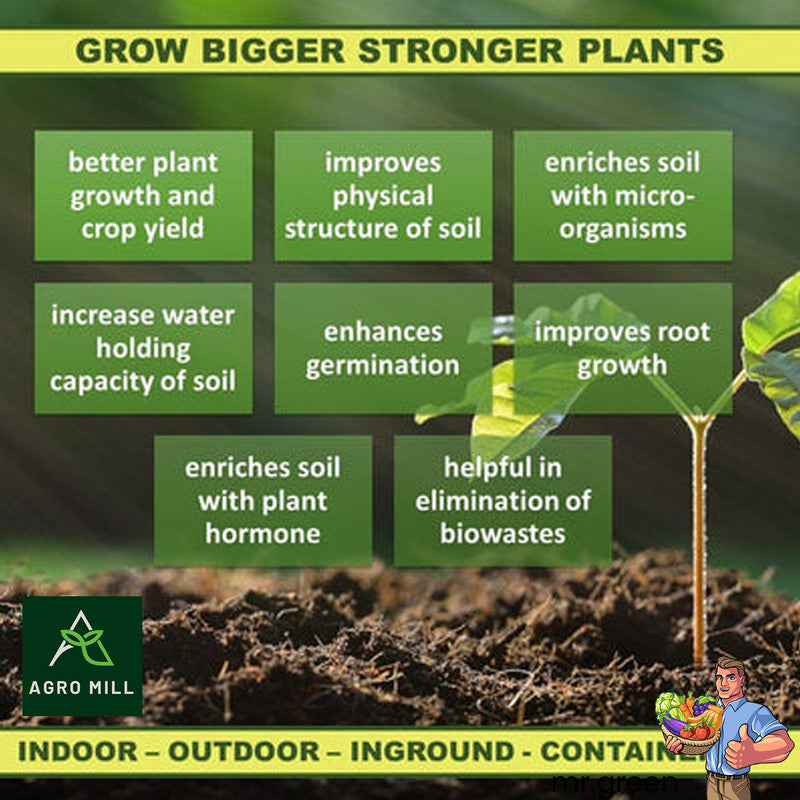 Vermicompost: Nature's Nutrient-Rich Soil Booster-5Kg.